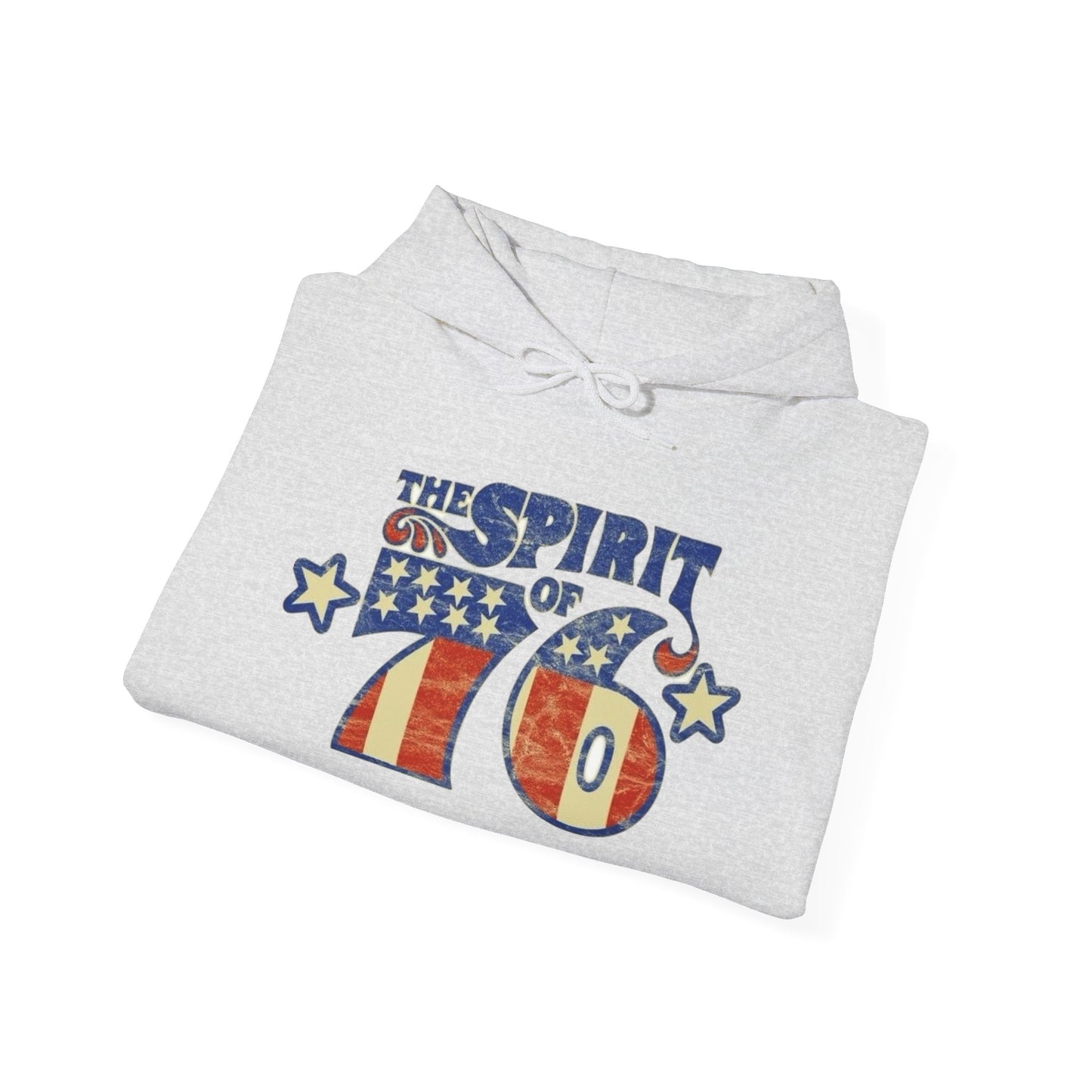 USA Spirit Of 76 Vintage Graphic Hoodie Heavy Blend™ NEW Sweatshirt