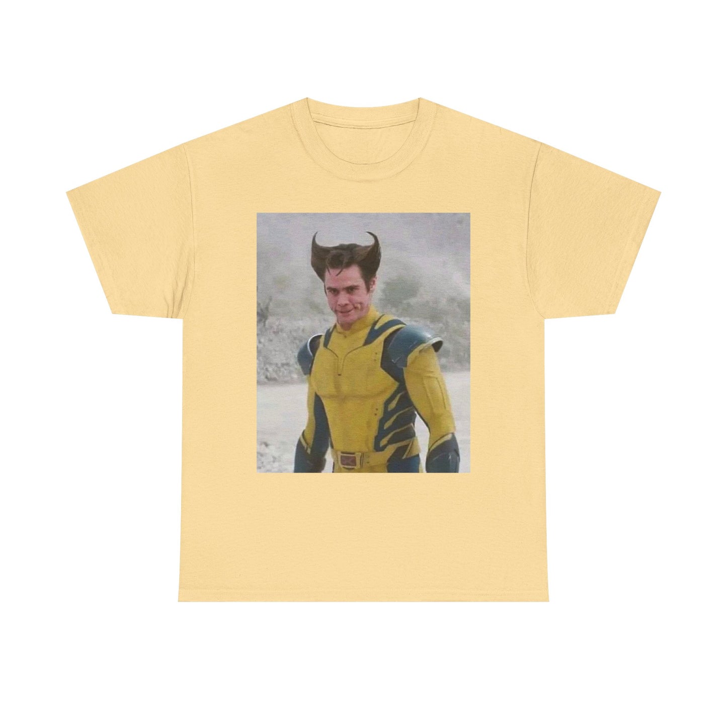 Jim Carrey Funny Superhero Graphic T Shirt Unisex Heavy Cotton Tee Gift New