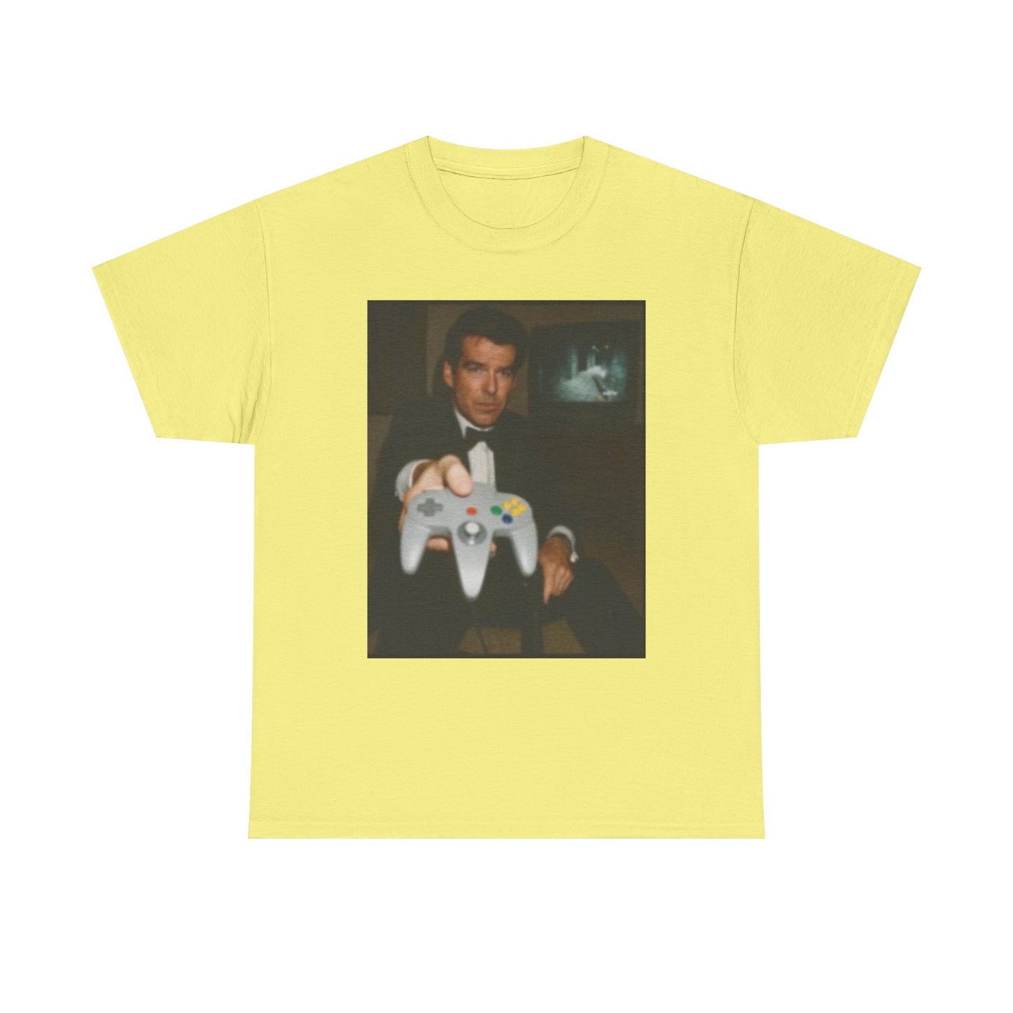 James Bond Golden eye Vintage Graphic T Shirt Unisex Heavy Cotton Tee Gaming 90s