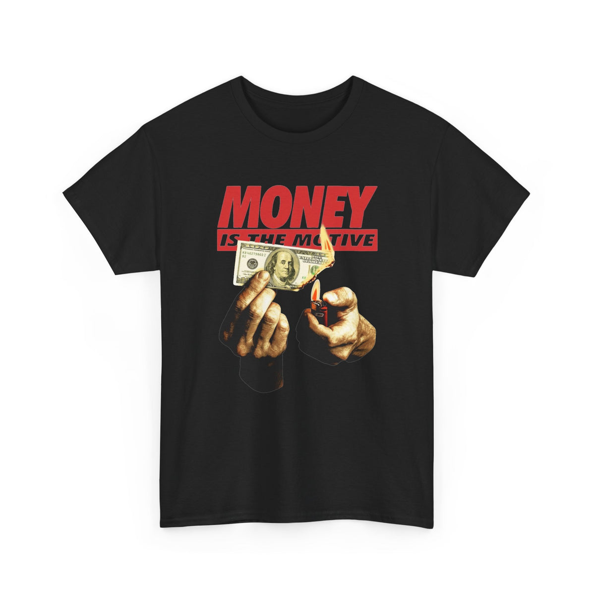 Money Is the Motive Graphic T-Shirt Men's Graphic Tee