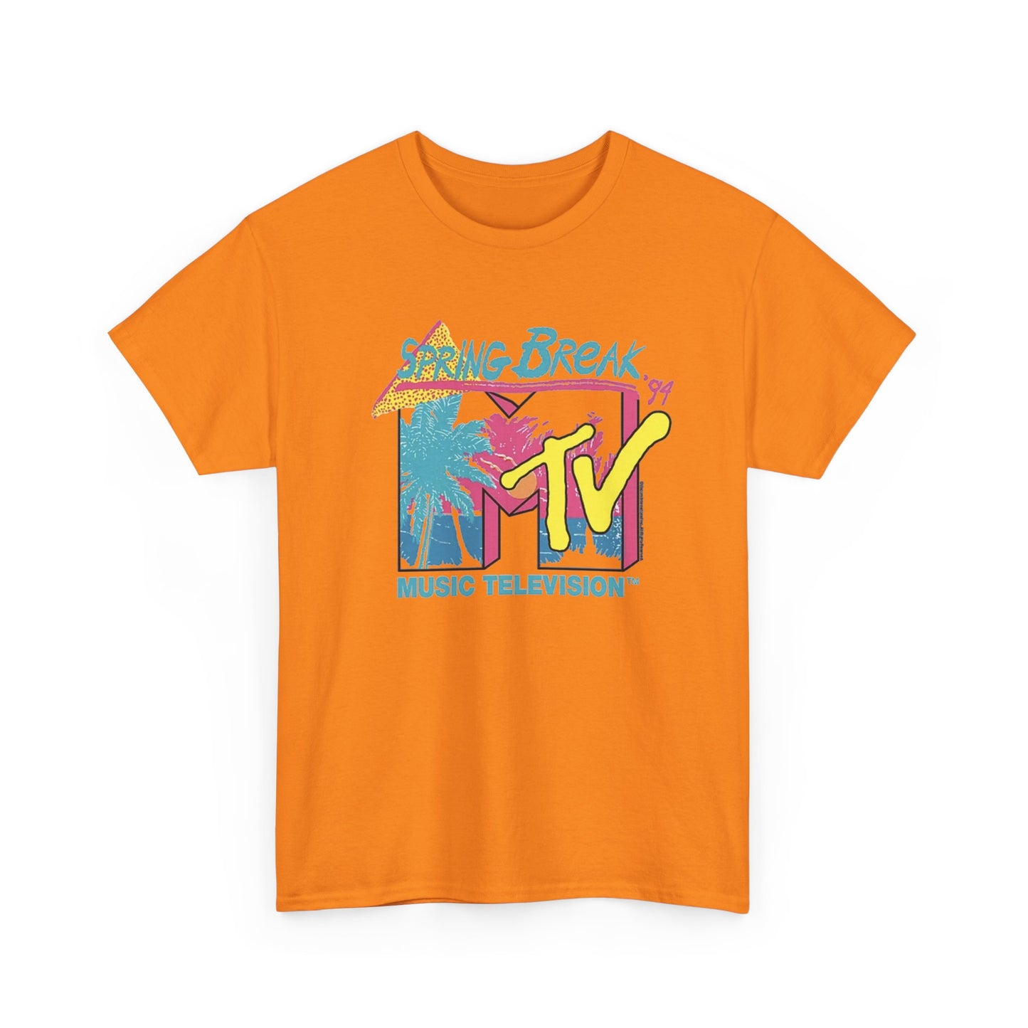MTV Spring Break 94 Graphic T Shirt Vintage Heavy Cotton Tee
