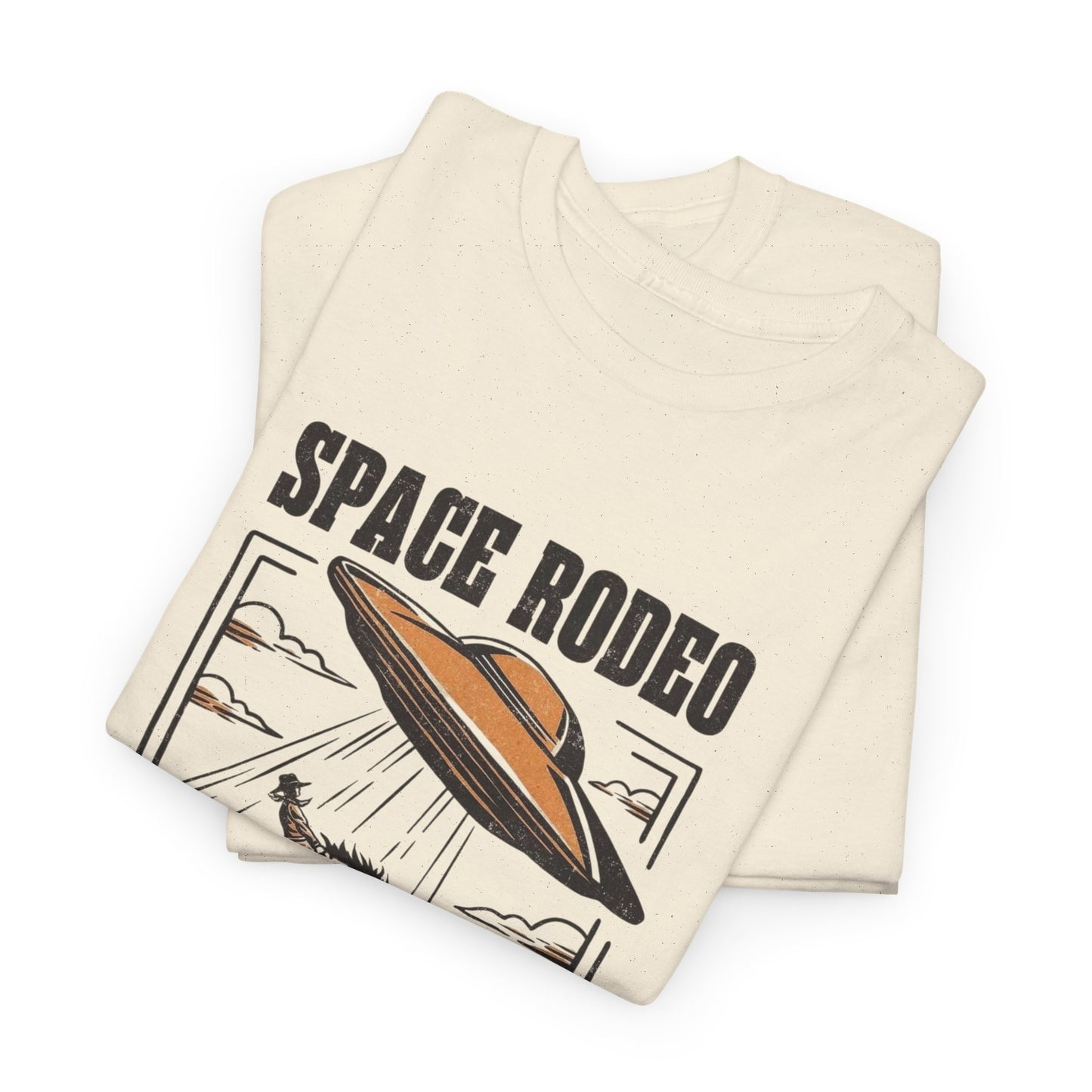 Space Rodeo Cowboy Graphic T Shirt Heavy Cotton Tee NEW ADULT UNISEX