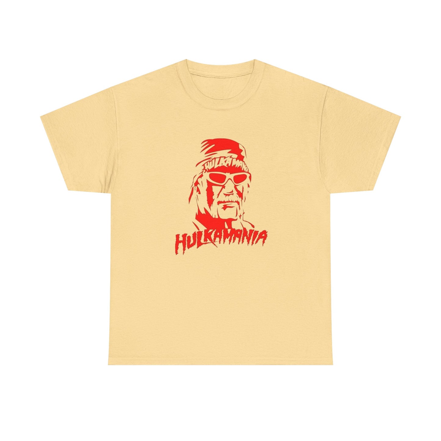 Hulkamania Wrestling Graphic T Shirt Unisex Heavy Cotton NEW Tee
