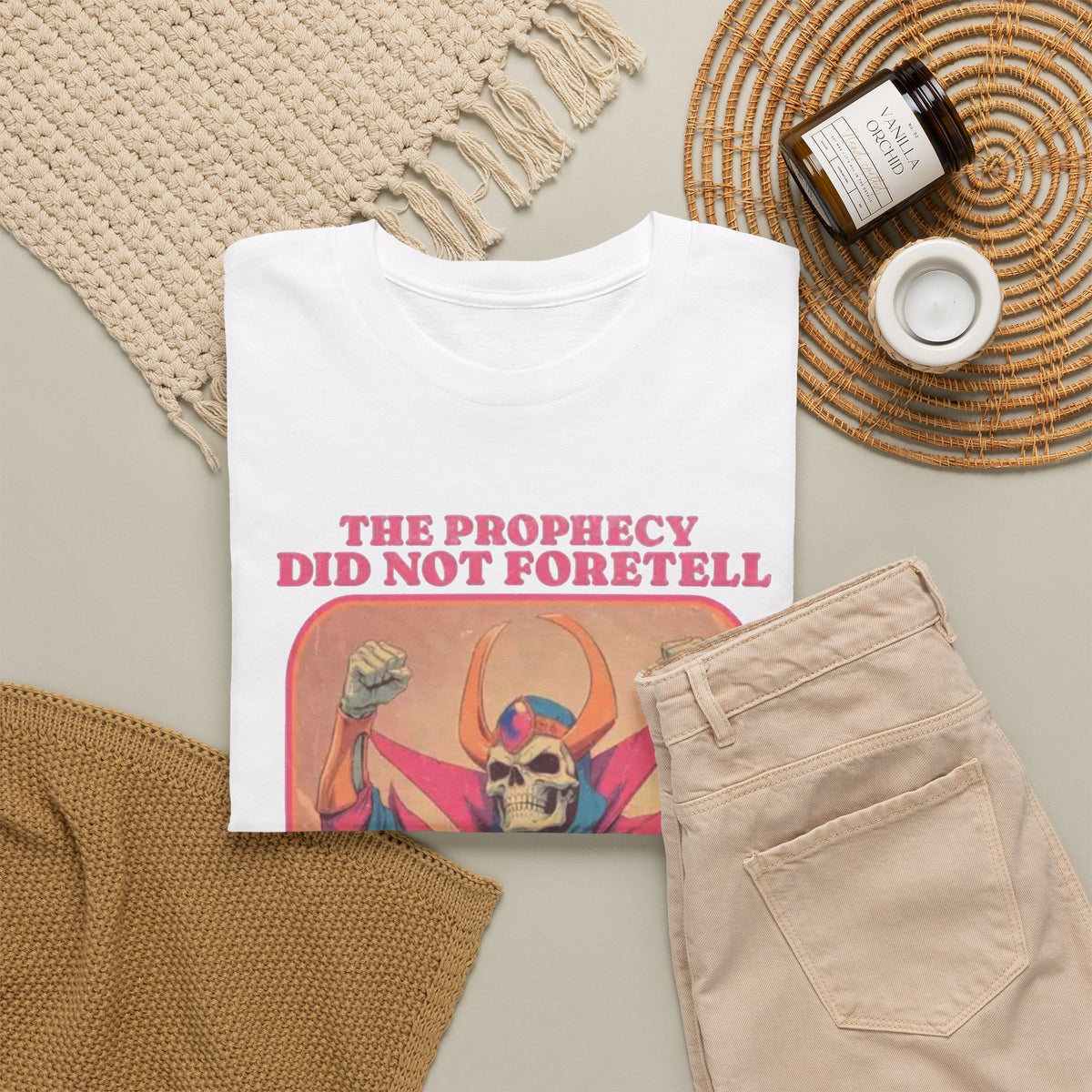 The Prophecy Did Not Foretell This  T-Shirt Funny  Men's Graphic Tee