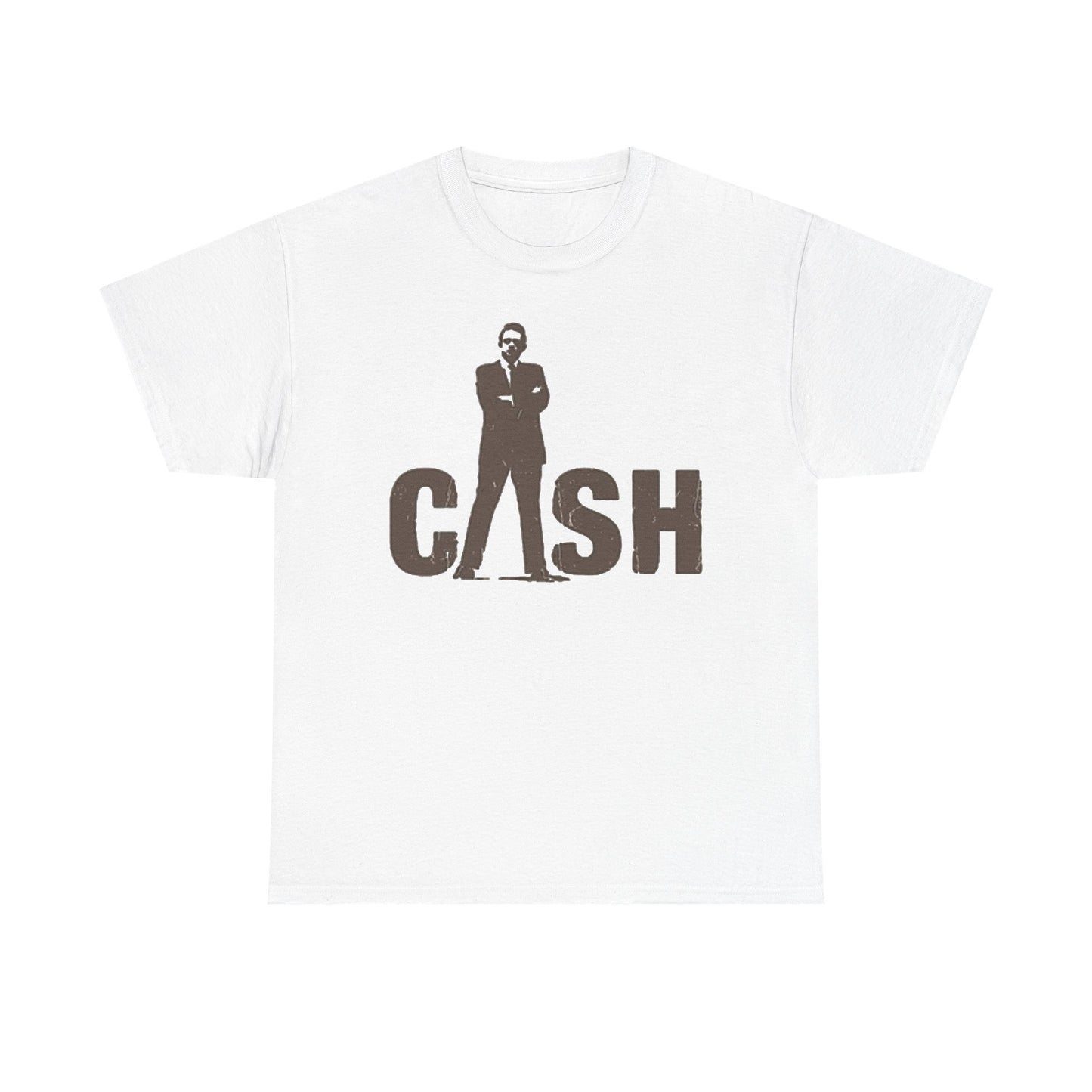 Johnny Cash Graphic T Shirt Vintage Poster Country Unisex Heavy Cotton Tee