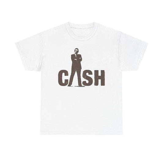 Johnny Cash Graphic T Shirt Vintage Poster Country Unisex Heavy Cotton Tee