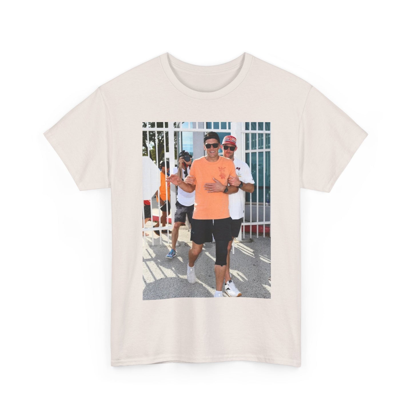 Tom brady funny drunk Tshirt buccaneers Florida patriots Unisex Heavy Cotton Tee