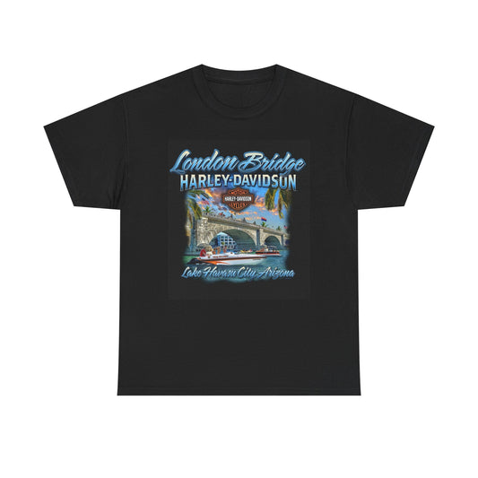 Arizona Harley Davidson Graphic T Shirt Vintage Unisex Heavy Cotton Tee