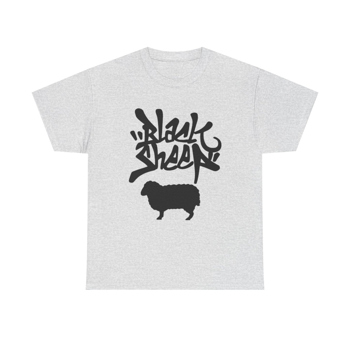 Black Sheep T Shirt Graphic Unisex Heavy Cotton Tee NEW GIFT