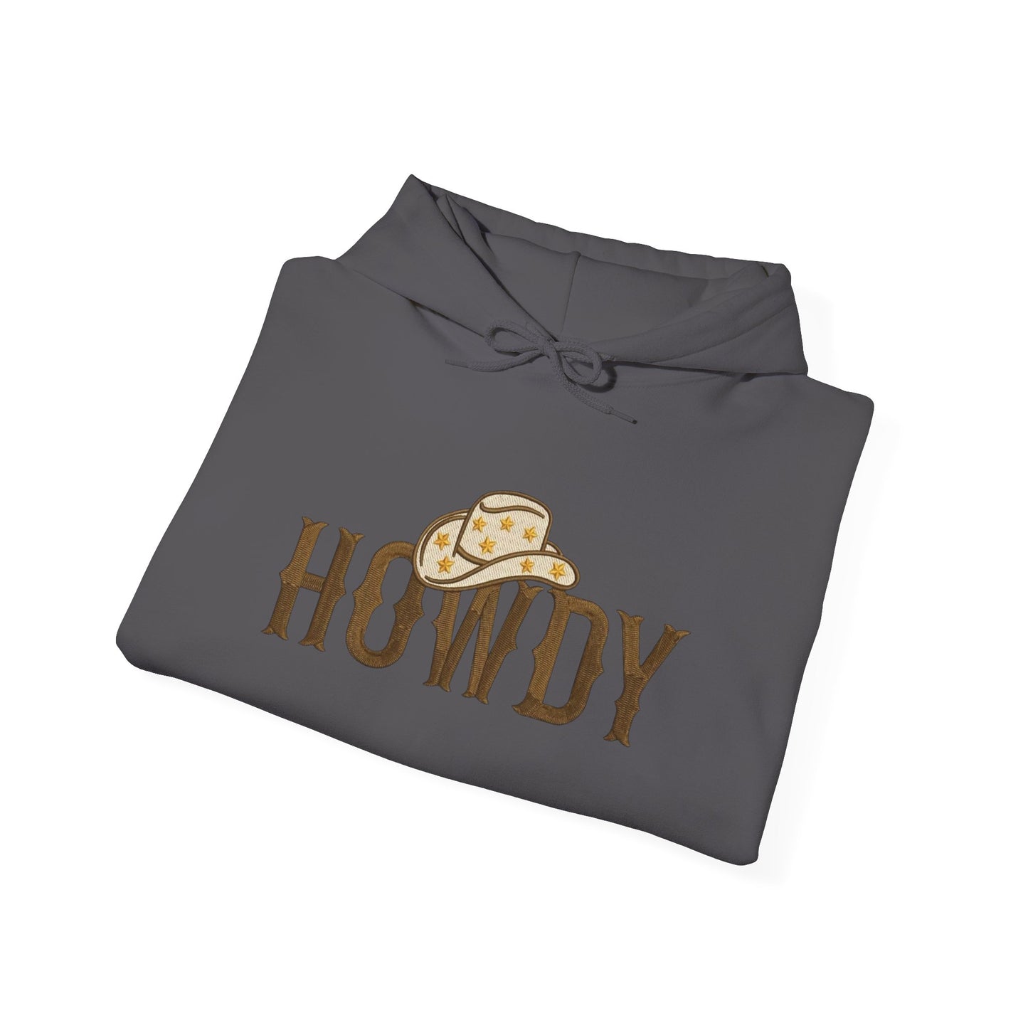Howdy Cowboy Graphic Hoodie NEW Heavy Blend™ Hooded Sweatshirt