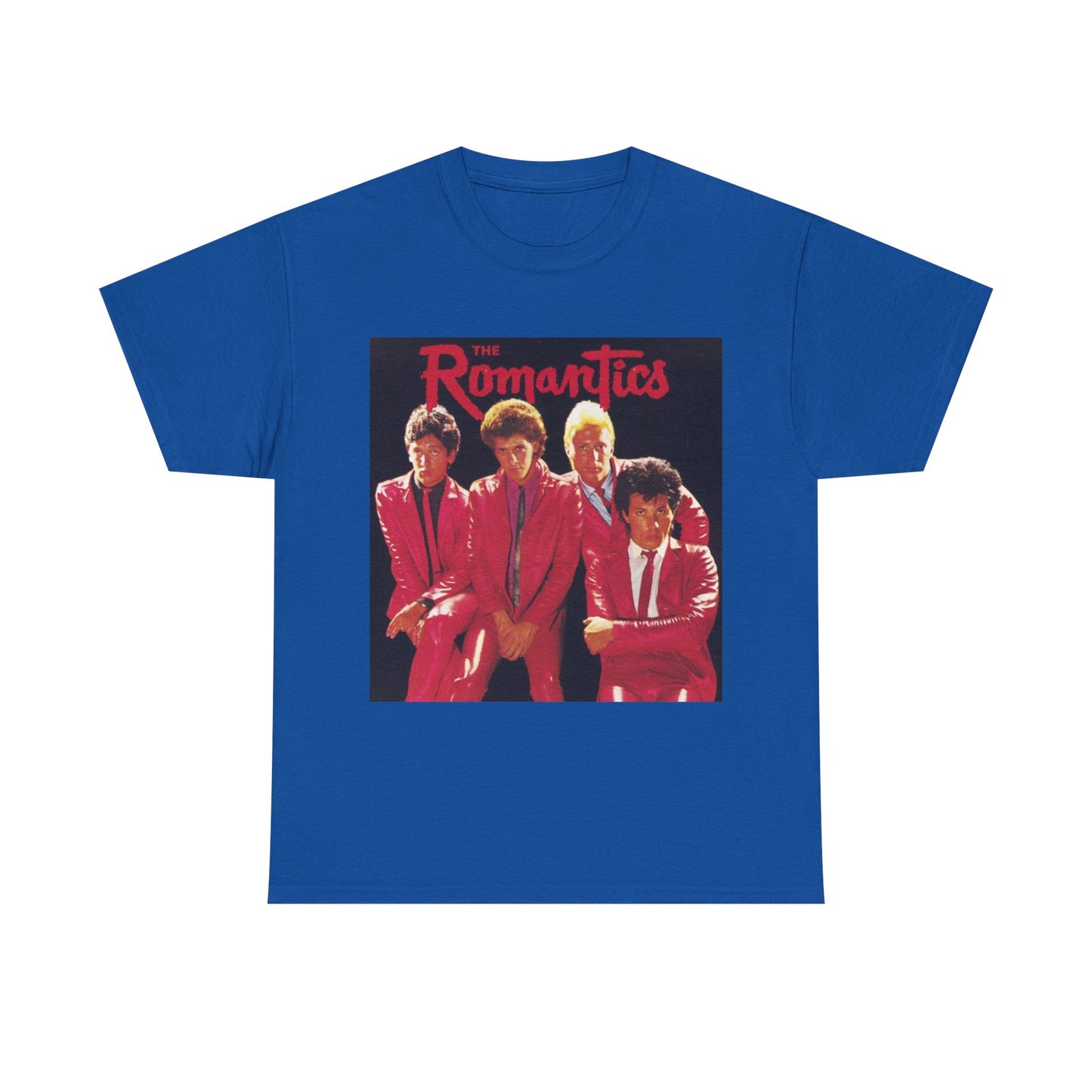 The Romantics Tshirt Vintage Band Poster Retro Unisex Heavy Cotton Tee