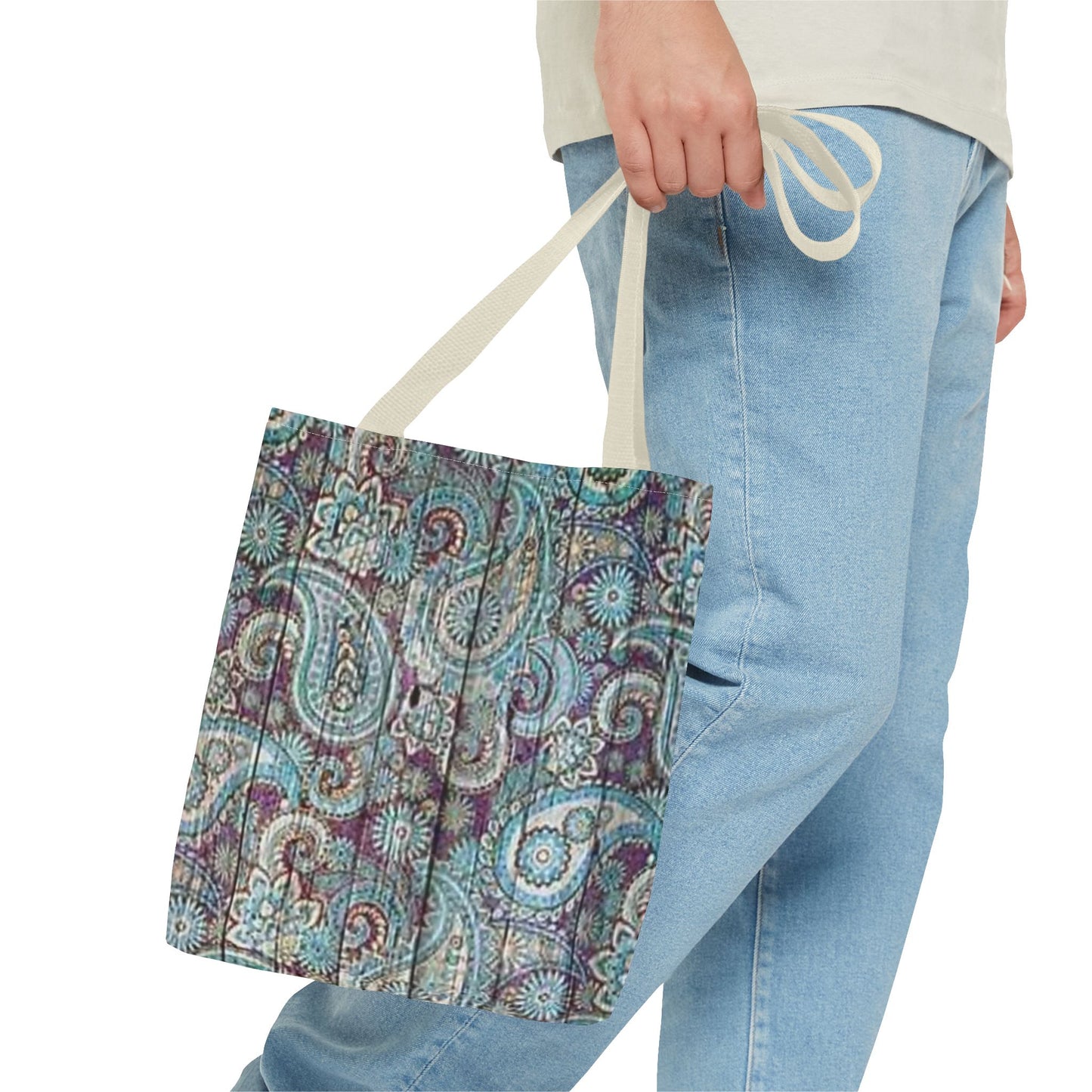 Paisley All Over Multi Color BRAND NEW MODERN Tote Bag (AOP)