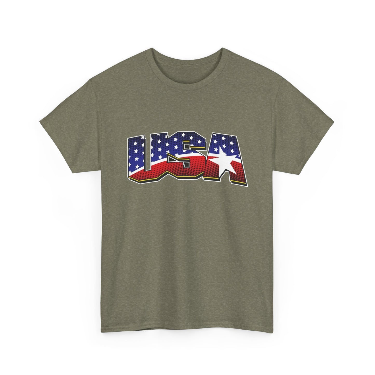 USA AMERICAN FLAG Graphic T Shirt Unisex NEW Heavy Cotton Tee