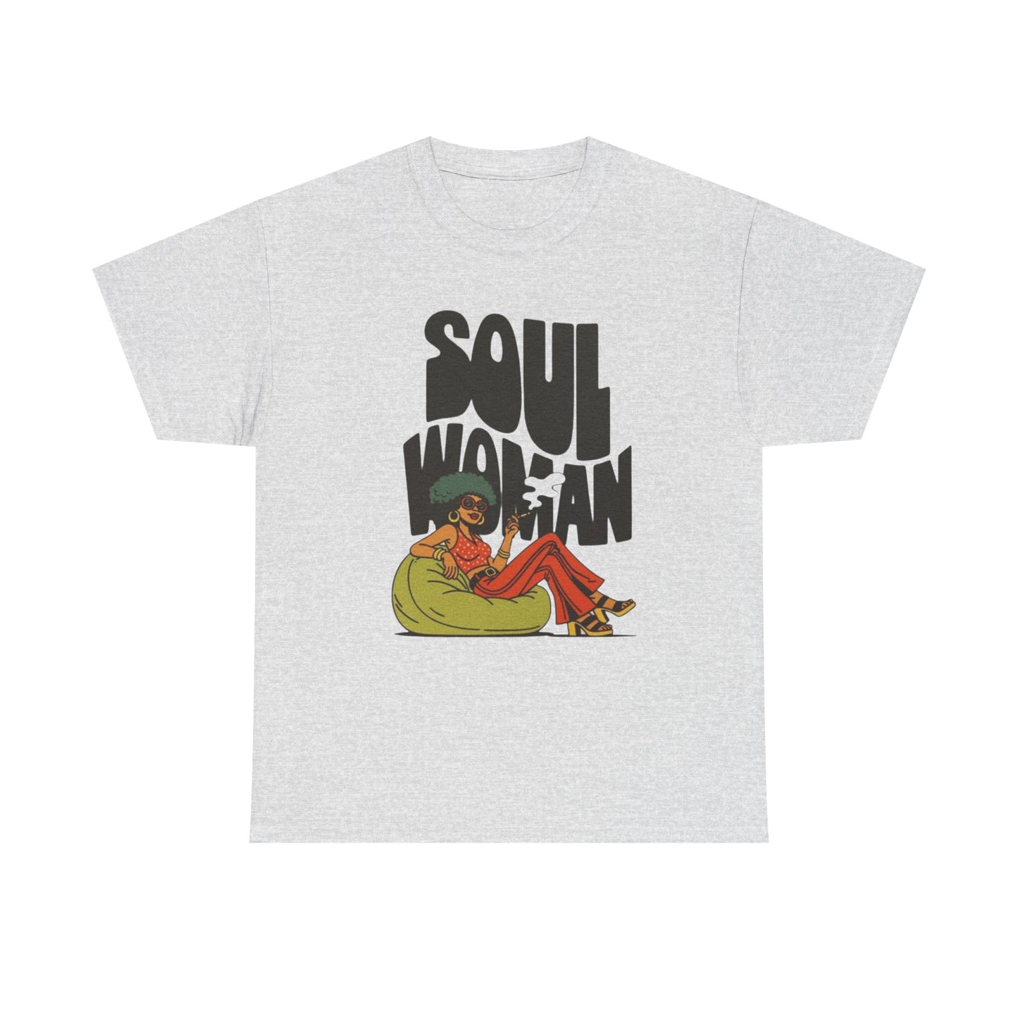 Soul Woman Graphic T Shirt ADULT NEW Unisex Heavy Cotton Tee