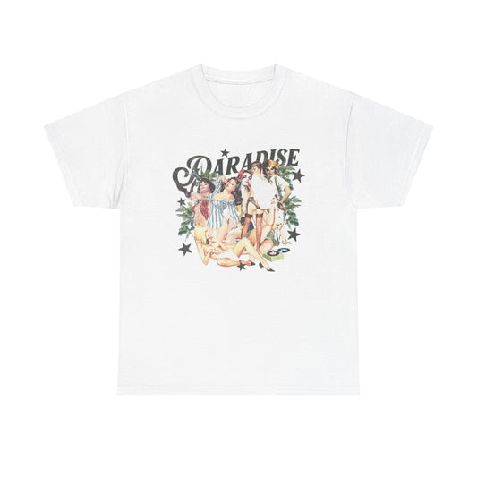 Paradise Peace Vintage Model Graphic T Shirt Unisex Heavy Cotton Tee