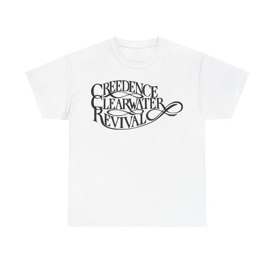 Creendence Clearwater revival T-shirt vintage art retro Unisex Heavy Cotton Tee