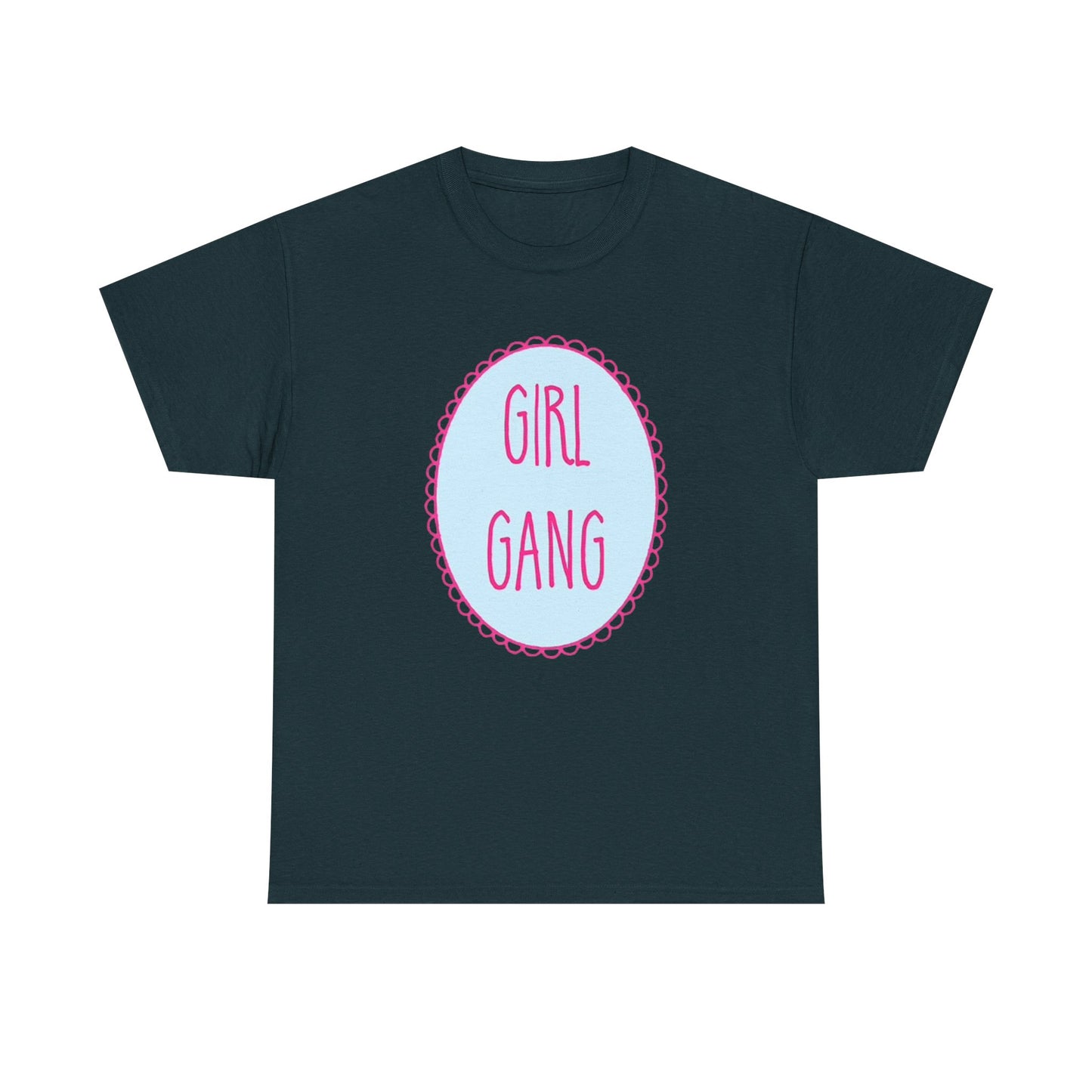 Girl Gang T Shirt Baby Shower Reveal Graphic Unisex Heavy Cotton Tee