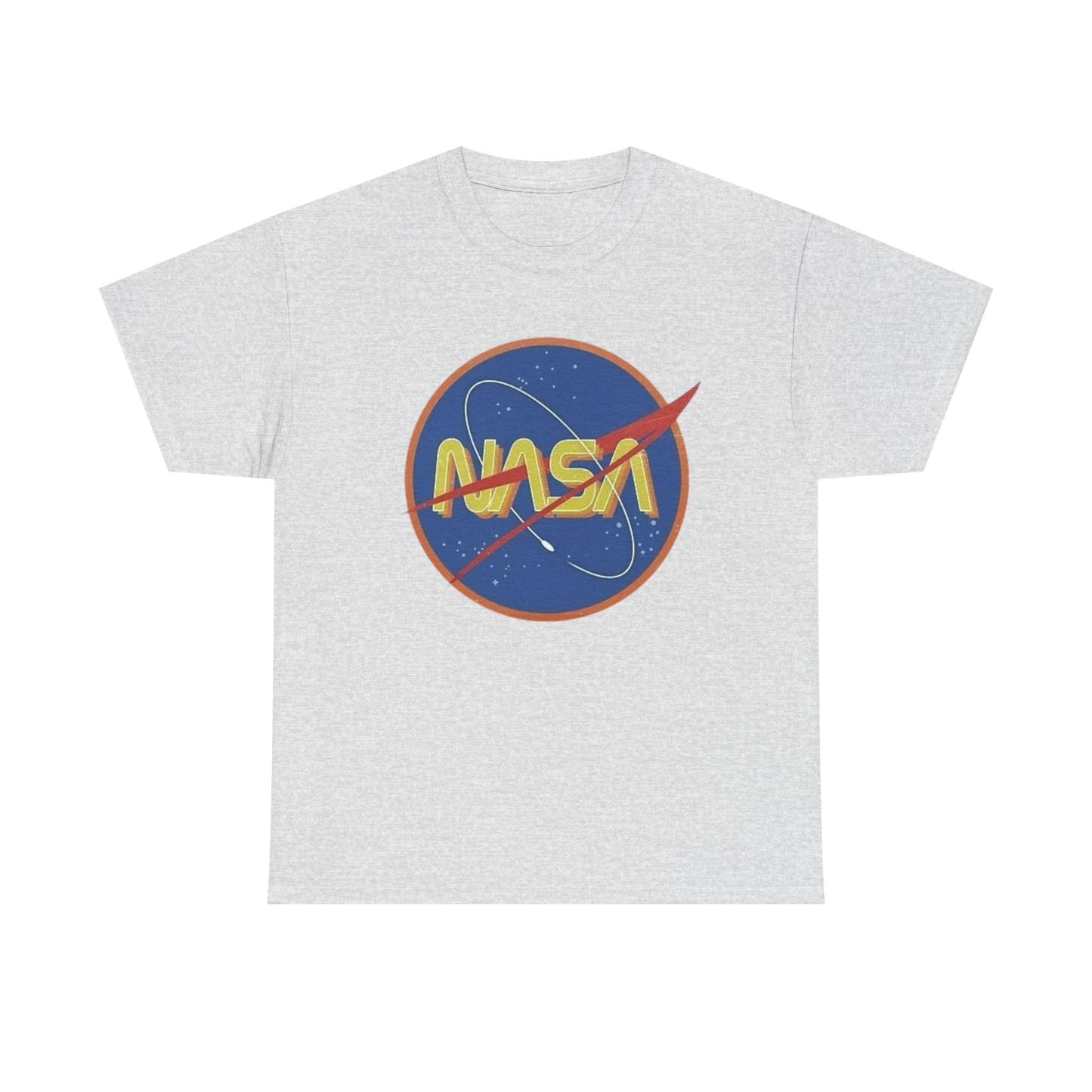 NASA Space Vintage Graphic T Shirt Men's Heavy Cotton Tee