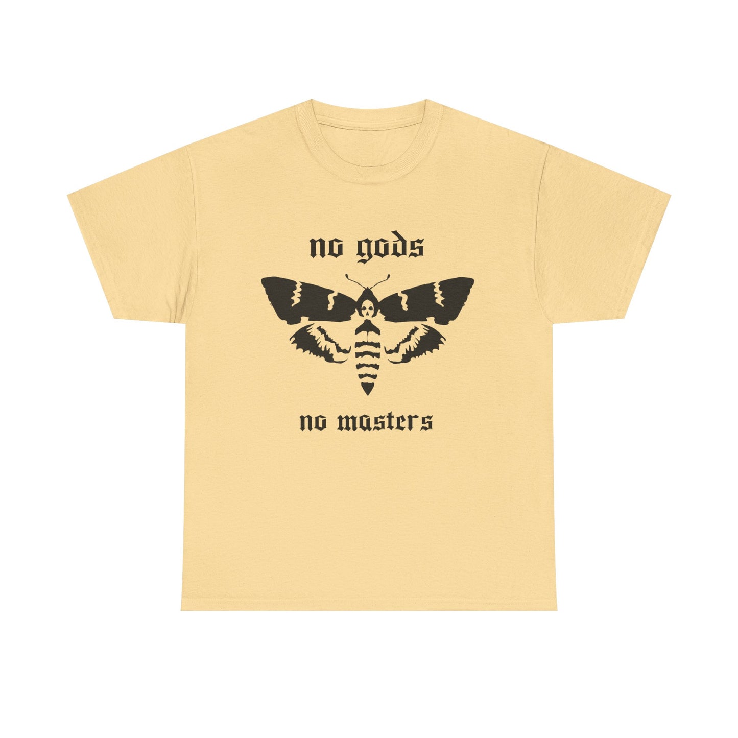 No Gods No Masters Graphic T Shirt Unisex Heavy Cotton Tee
