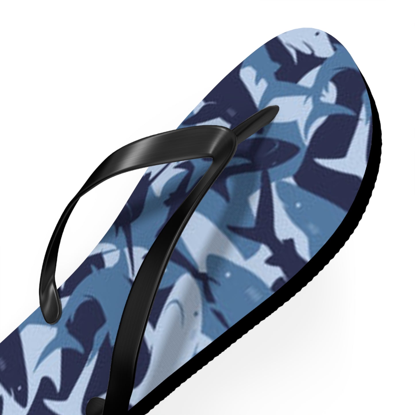 Sharks Summer Sandals, Beach Shoes, Vacation Flip Flops, Pool Slides