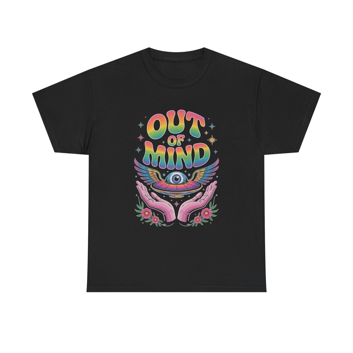 Out Of Mind Graphic T Shirt NEW Unisex Heavy Cotton Tee