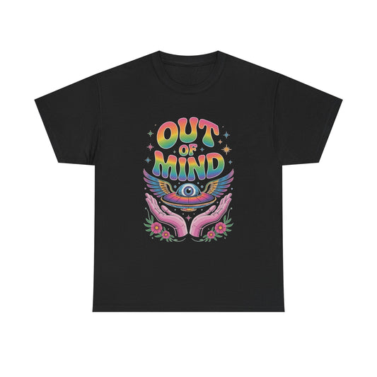 Out Of Mind Graphic T Shirt NEW Unisex Heavy Cotton Tee