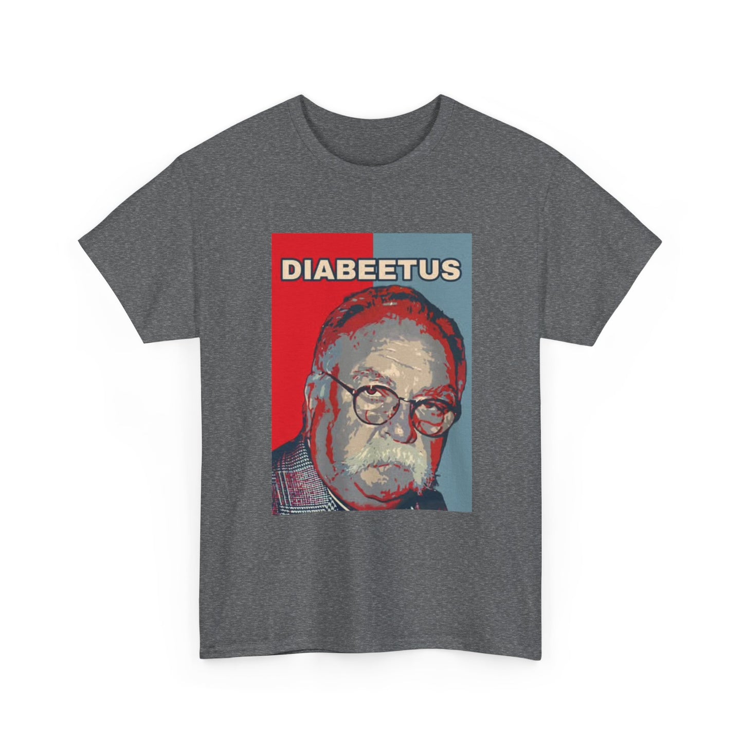Diabeetus Funny Shirt Comedy Dad Joke Gift Unisex Heavy Cotton Tee