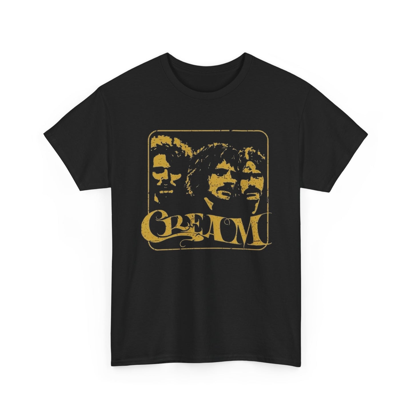 Cream Vintage Rock Graphic T Shirt NEW ADULT Tee