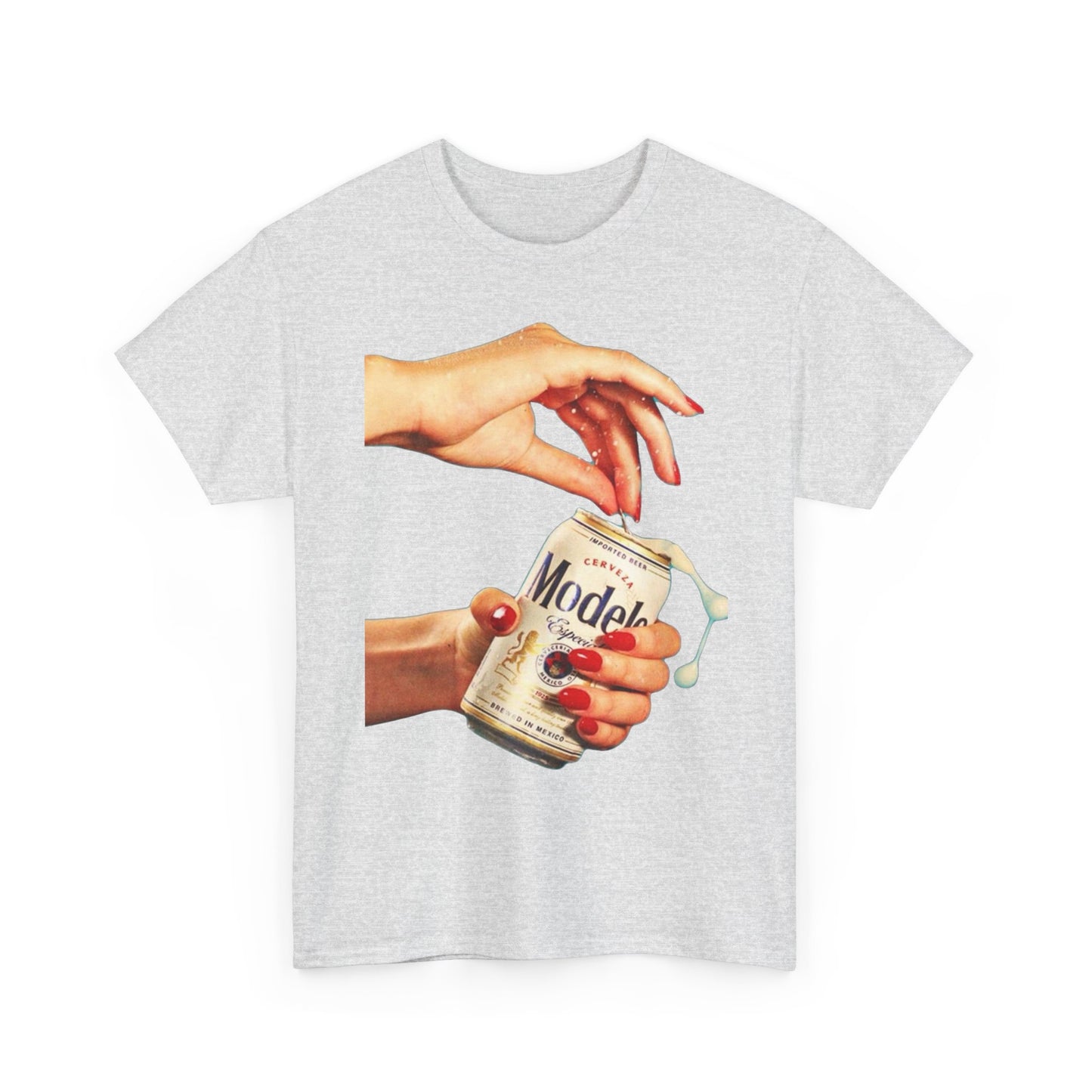 Modelo Beer Vintage Poster T Shirt Unisex Heavy Cotton Tee Gift
