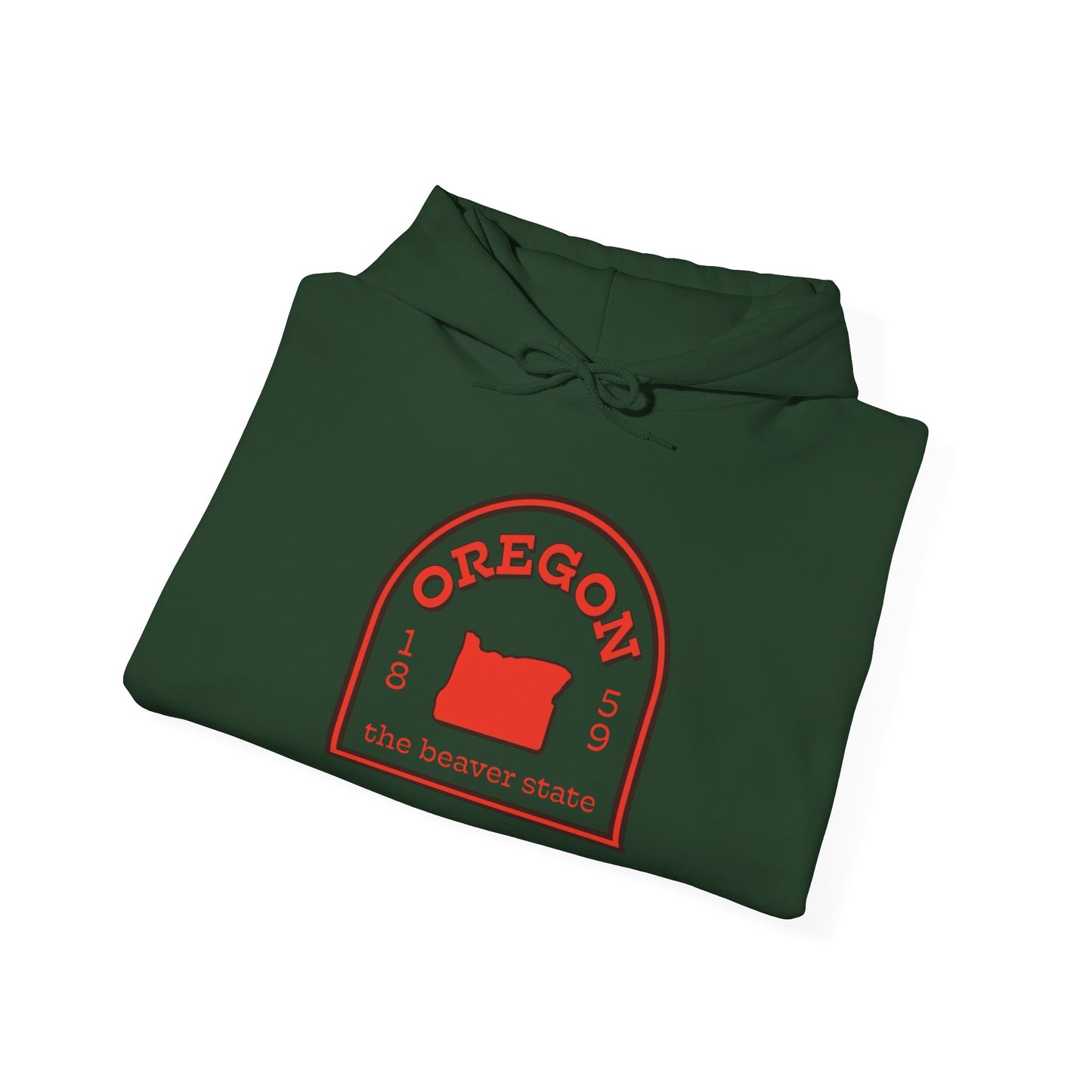 Oregon The Beaver State Hoodie NEW ADULT Unisex Hooded Sweatshirt