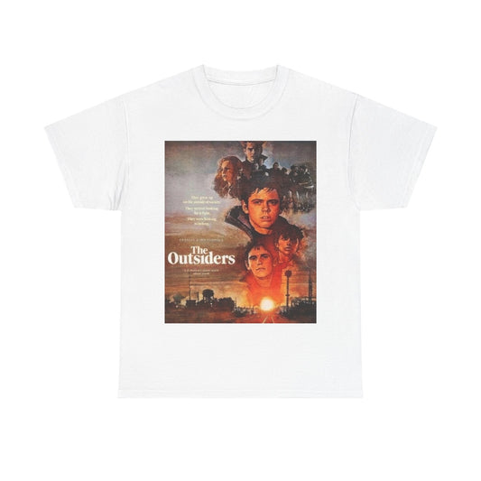 The Outsiders Tshirt Vintage Movie Merch Retro Graphic Unisex Heavy Cotton Tee