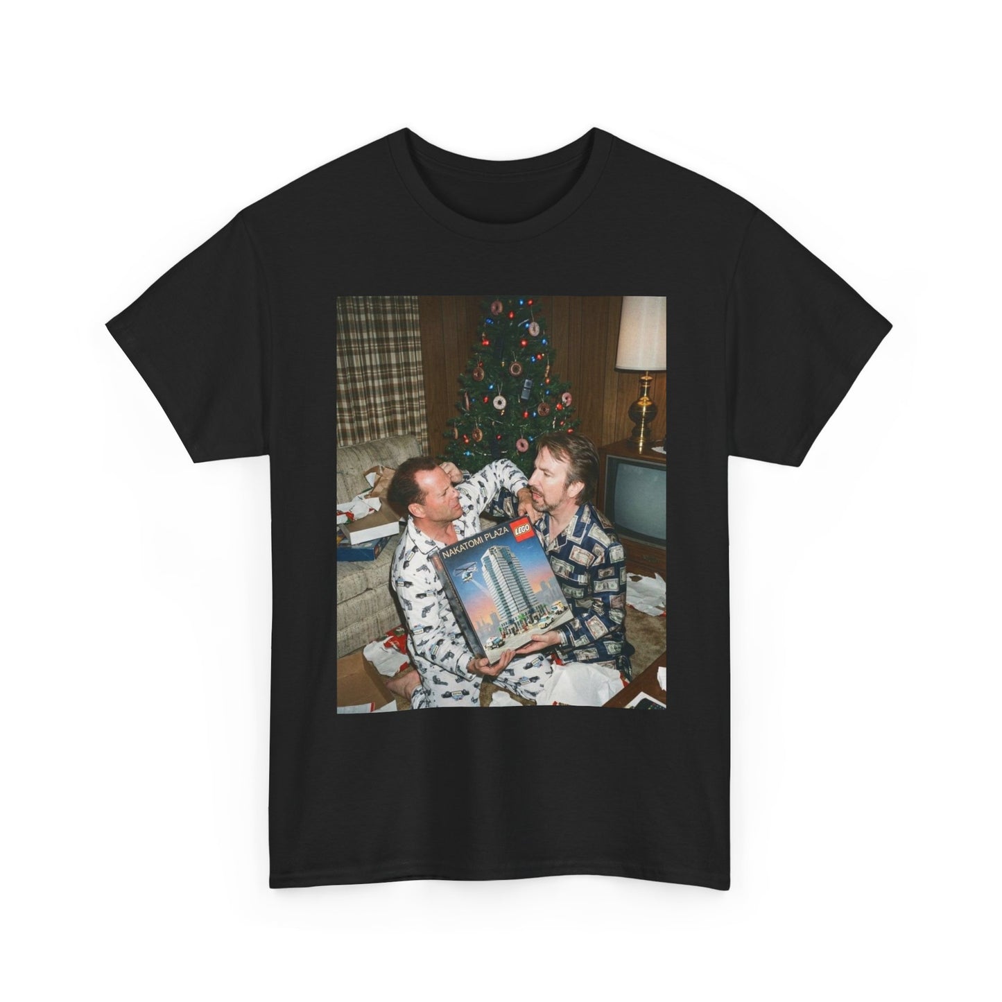 Diehard Christmas Movie Hilarious Graphic T Shirt NEW ADULT TEE VINTAGE