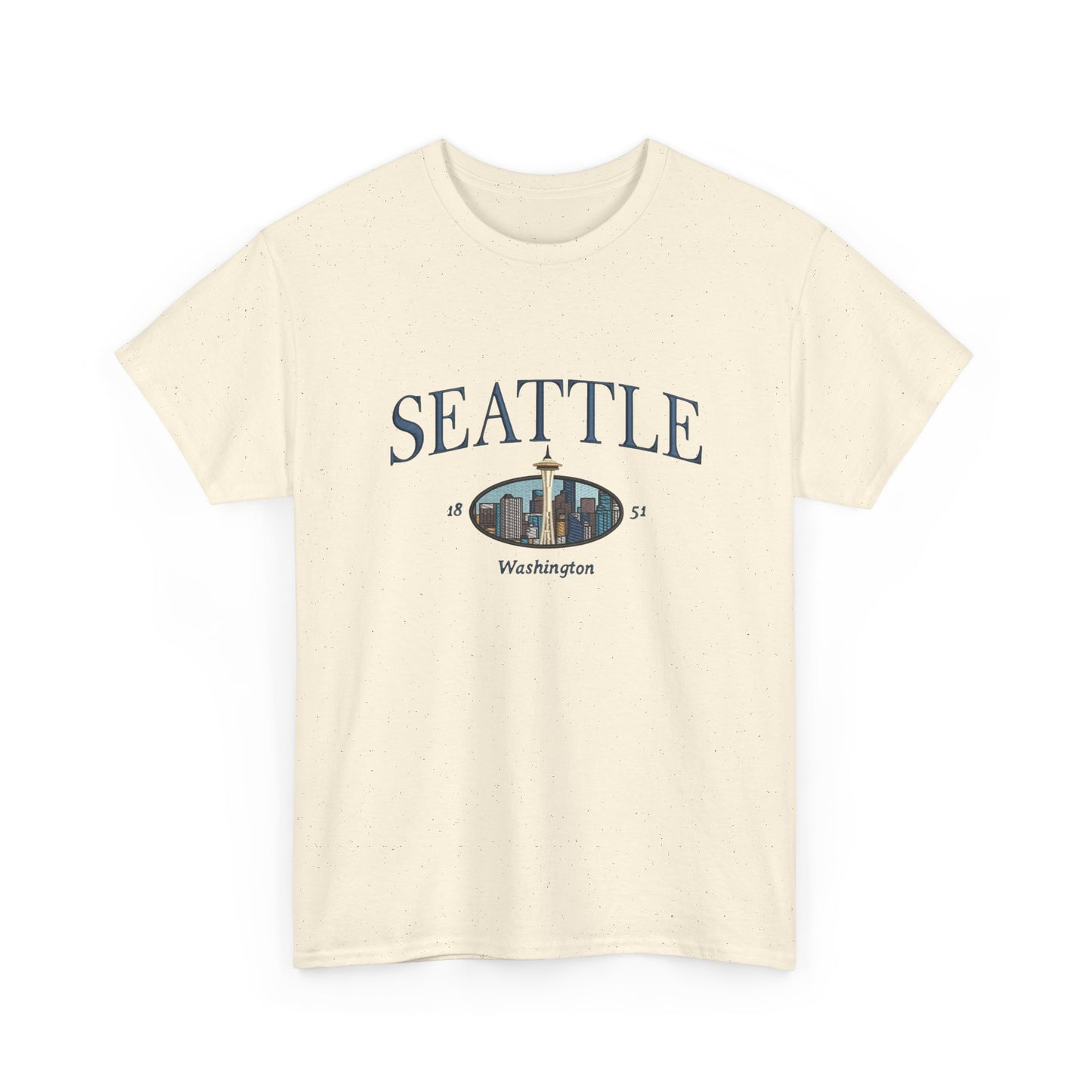 Seattle Washington  Graphic T Shirt NEW Unisex Heavy Cotton Tee