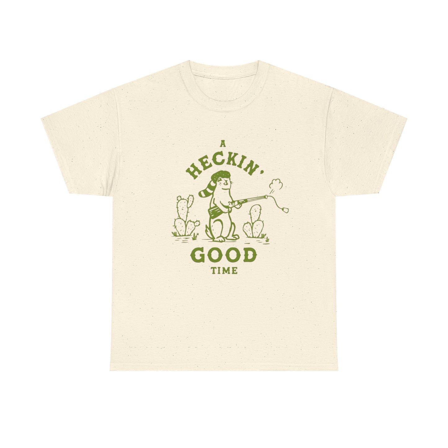 A Heckin Good Time Graphic T Shirt ADULT NEW