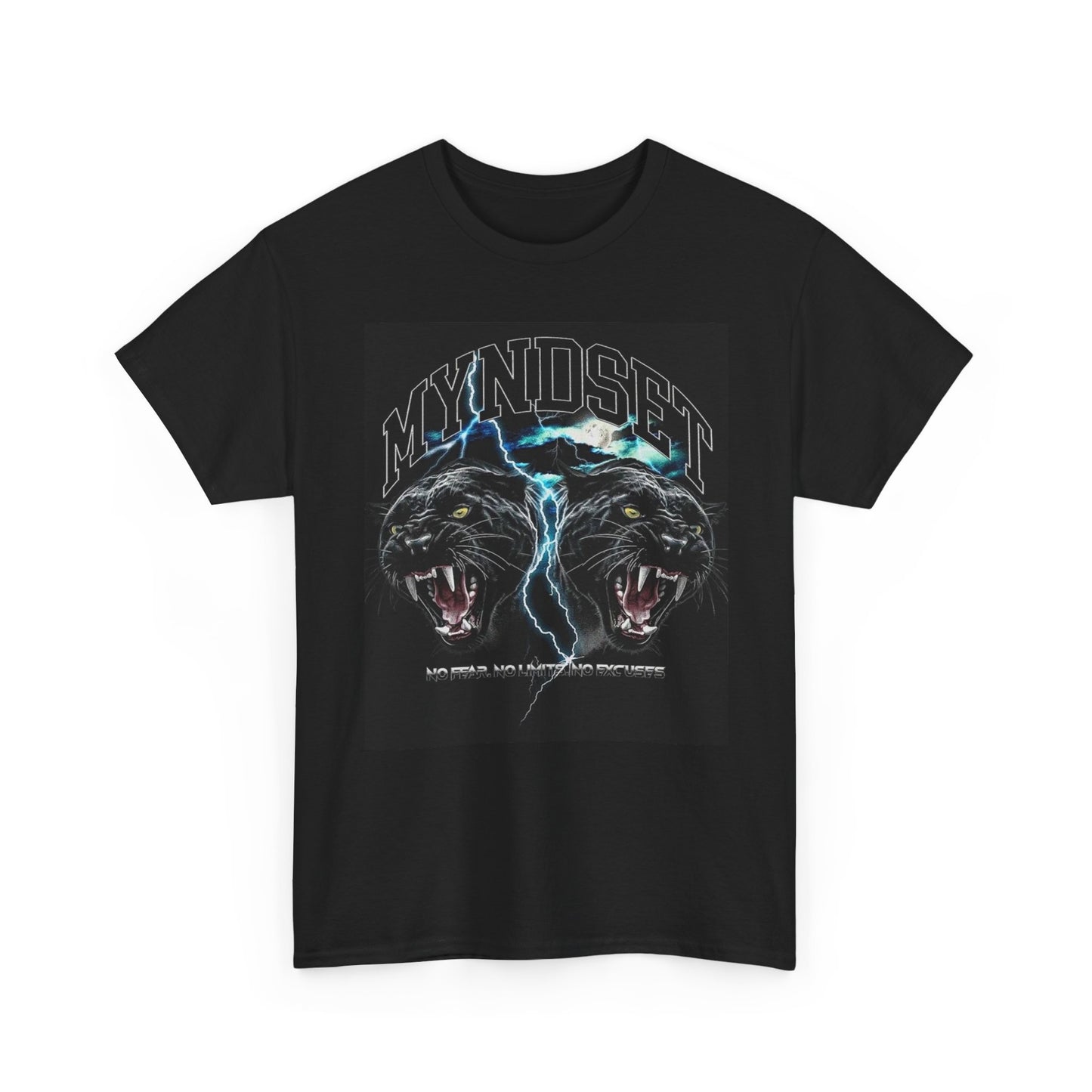 Mindset Panther Graphic T Shirt Apparel Heavy Cotton Tee Small-5xl NEW