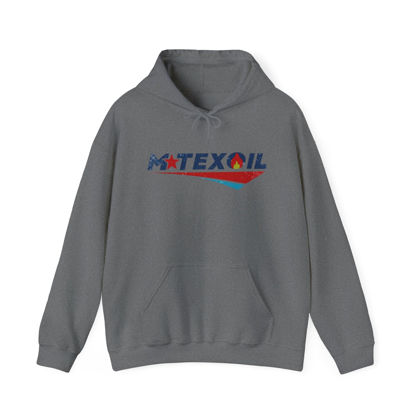 Landman Graphic Hoodie M Tex Oil TV Series Texas Heavy Blend™ Hooded Sweatshirt