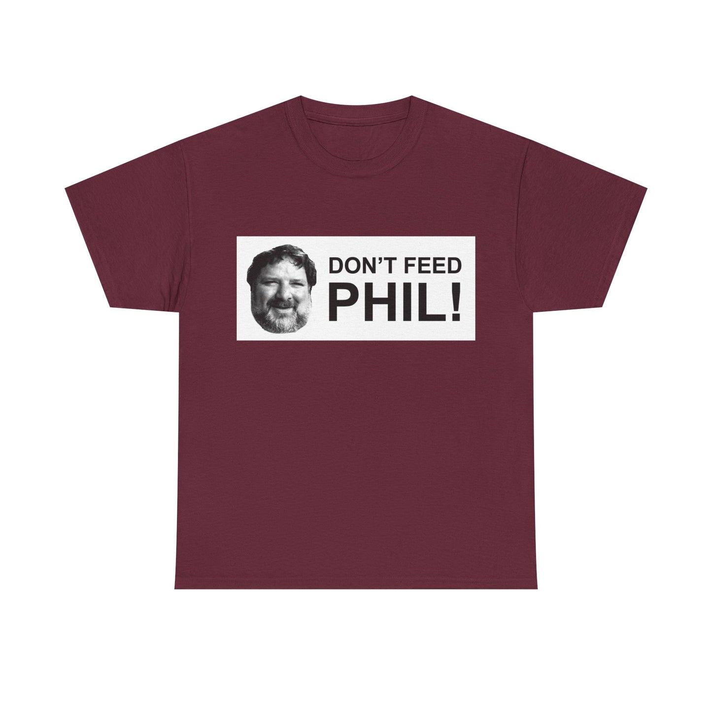 Viva La Bam 90s Don't Feed Phil Graphic T Shirt Unisex Adults NEW