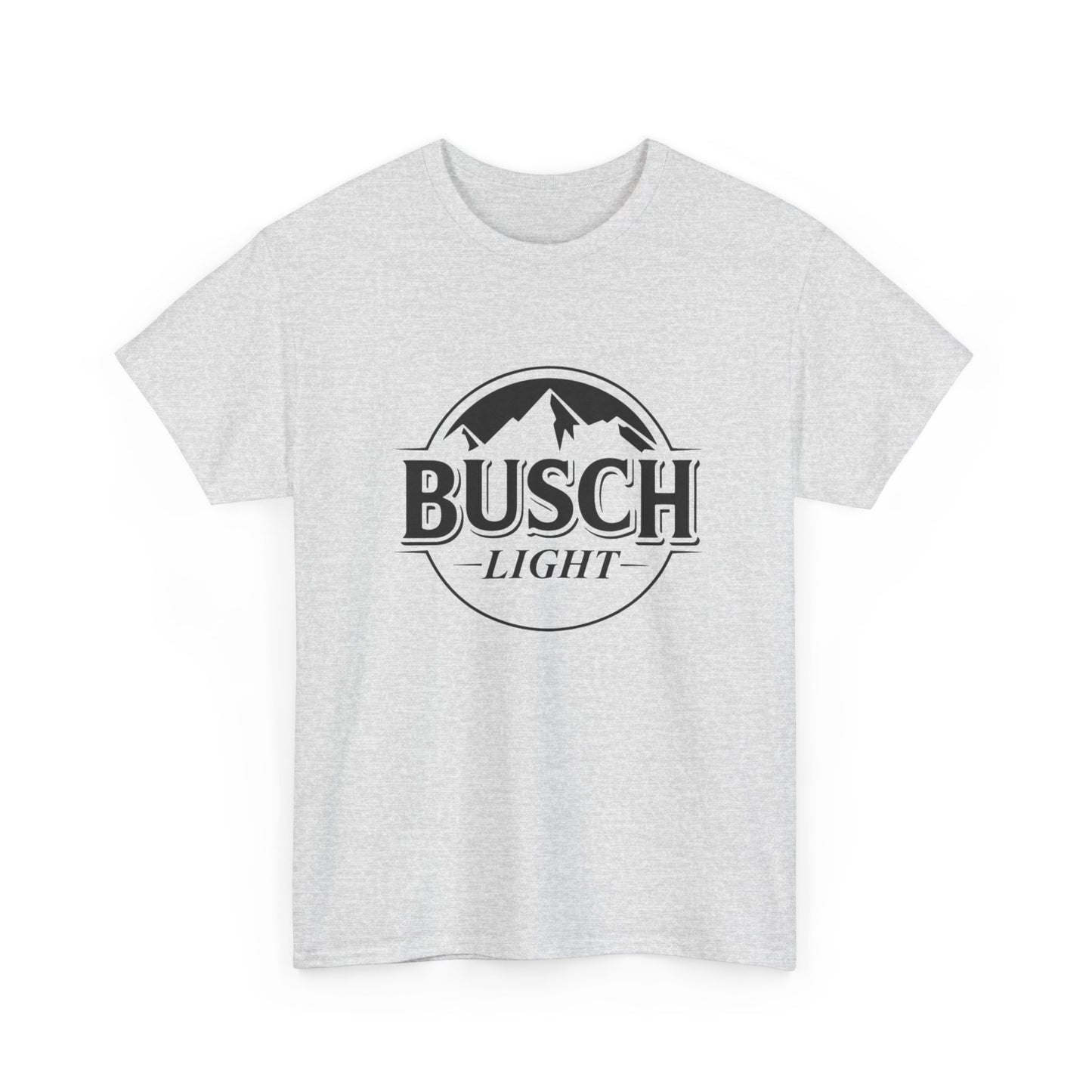 Busch Light Retro Graphic T Shirt Unisex Heavy Cotton Tee NEW