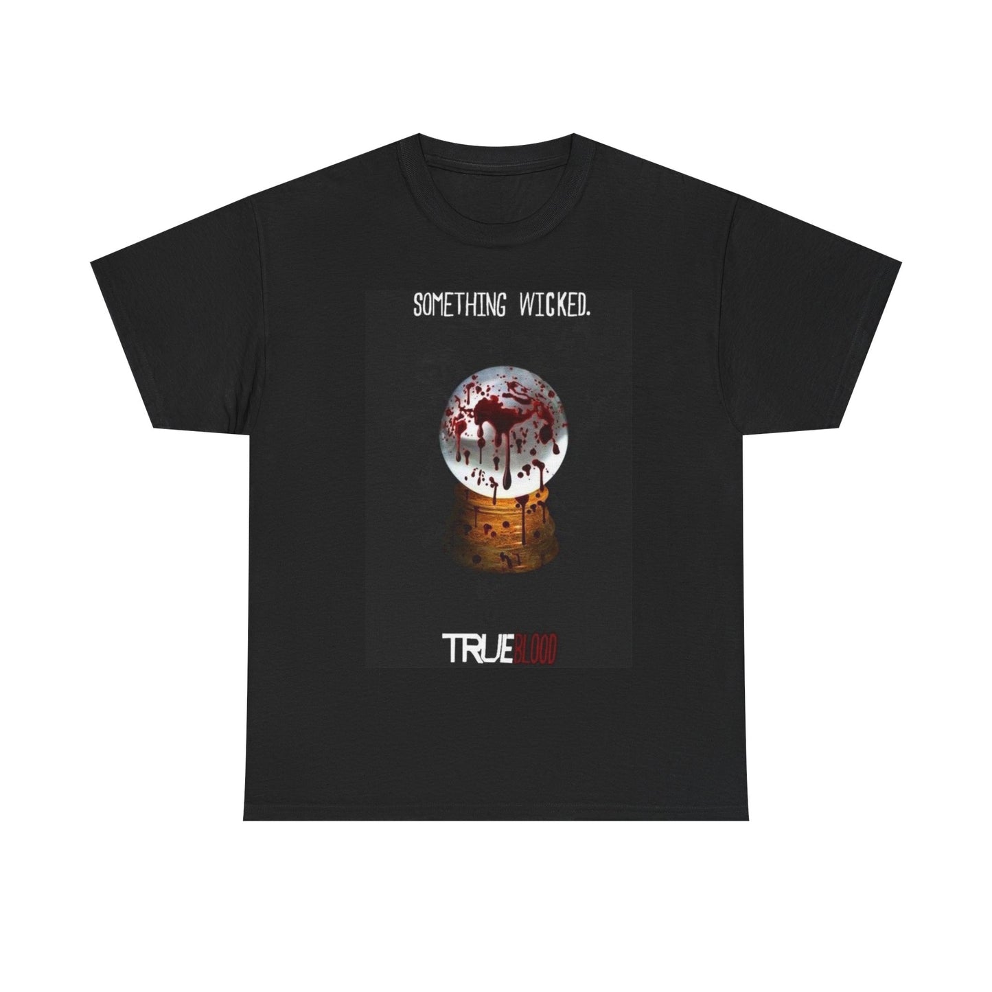 TrueBlood Tshirt Retro Tv Series Horror Unisex Heavy Cotton Tee