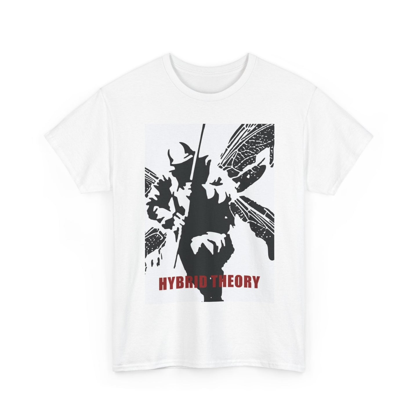Hybrid theory T-shirt Chester Bennington vintage rock album Unisex Heavy Cotton