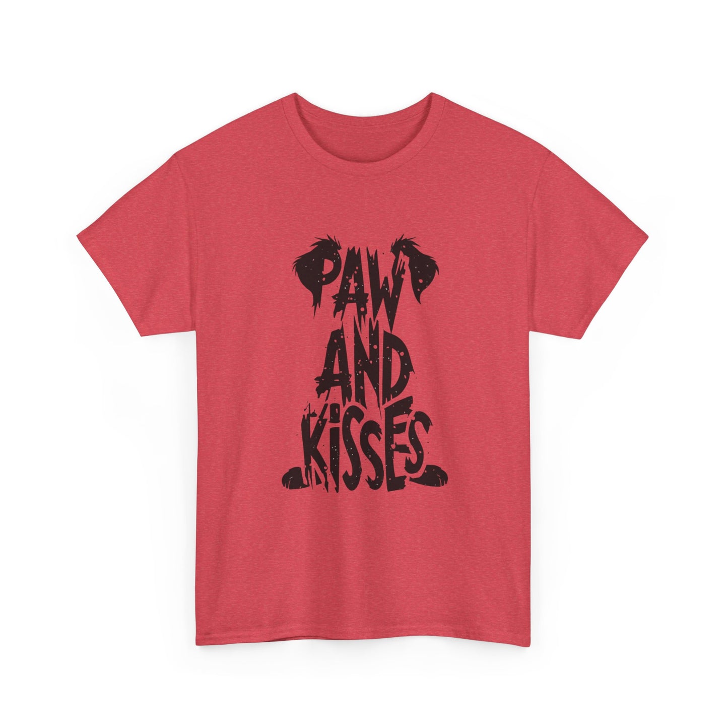 Paws And Kisses Dogs Graphic T Shirt NEW ADULT