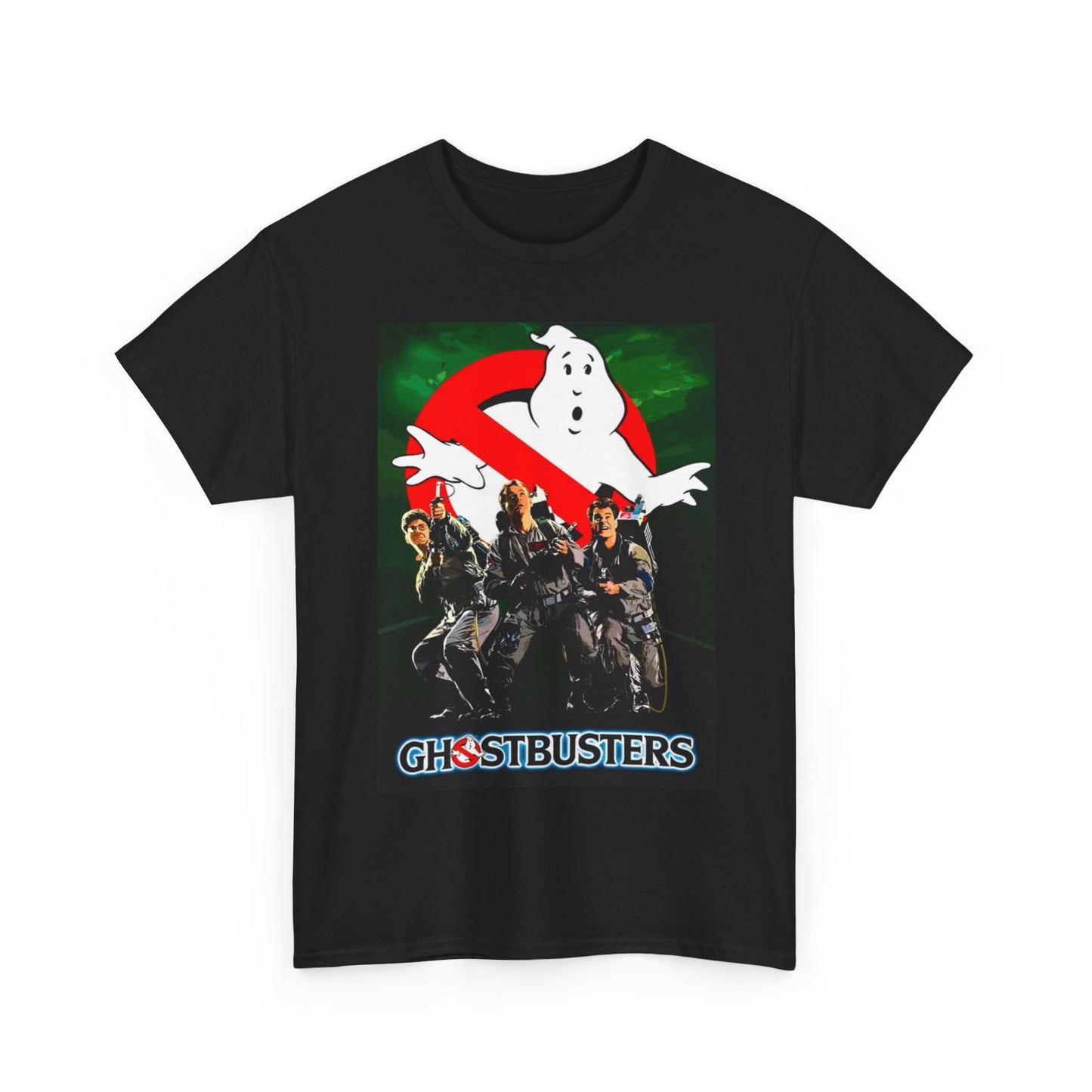 Ghostbusters Tshirt Vintage Movie Poster Retro Comedy Unisex Heavy Cotton Tee