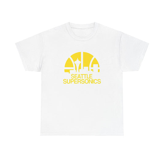 Seattle Supersonics Vintage Graphic T Shirt NEW ADULT Tee