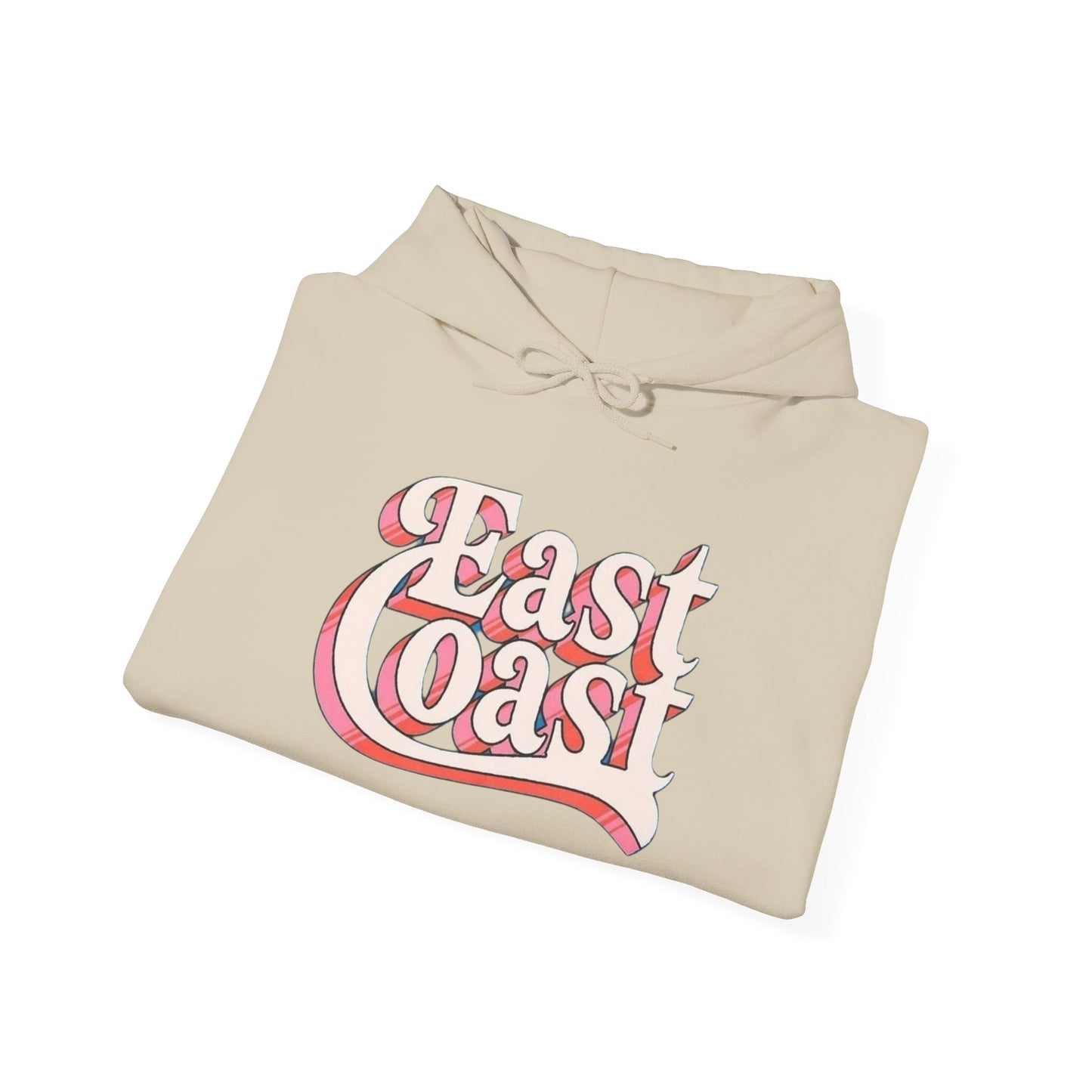 East Coast Graphic Hoodie Unisex Heavy Blend™ Hooded Sweatshirt