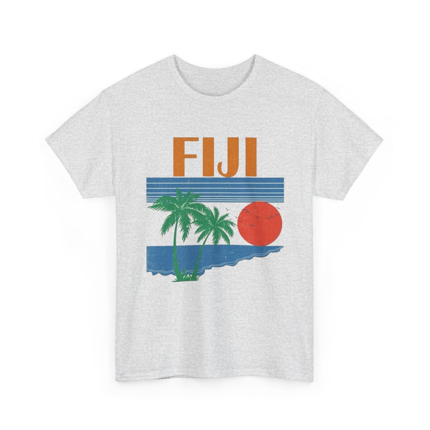 Fiji Vintage Graphic T Shirt NEW Adult Unisex Heavy Cotton Tee