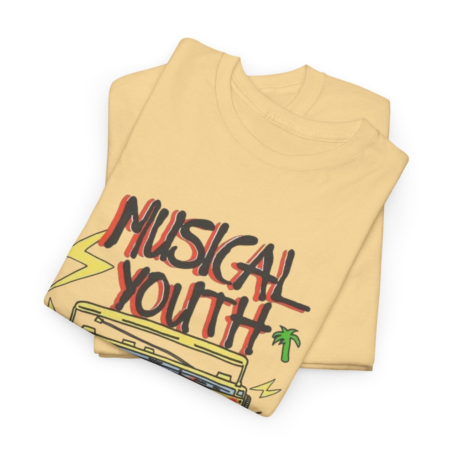 Musical Youth Vintage Graphic T Shirt Unisex Heavy Cotton Tee