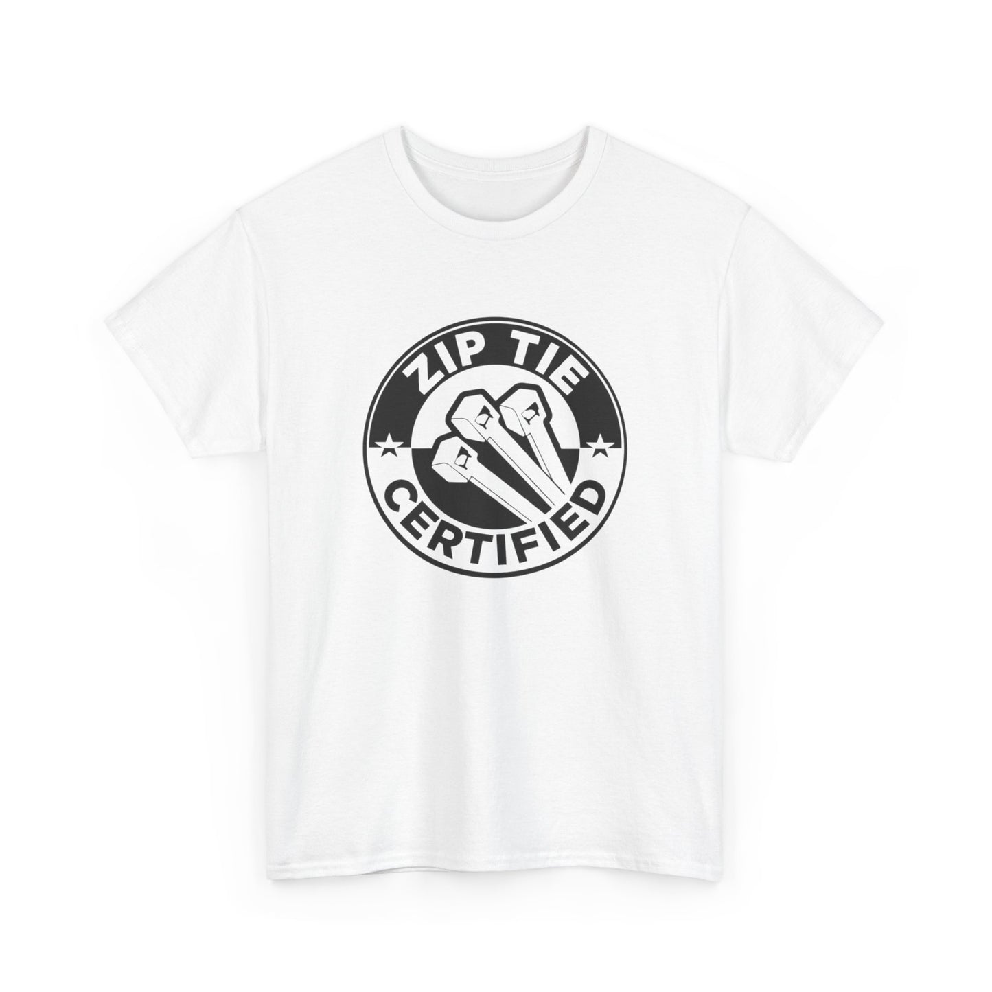 Ziptie Certified Graphic T Shirt NEW ADULT Tee