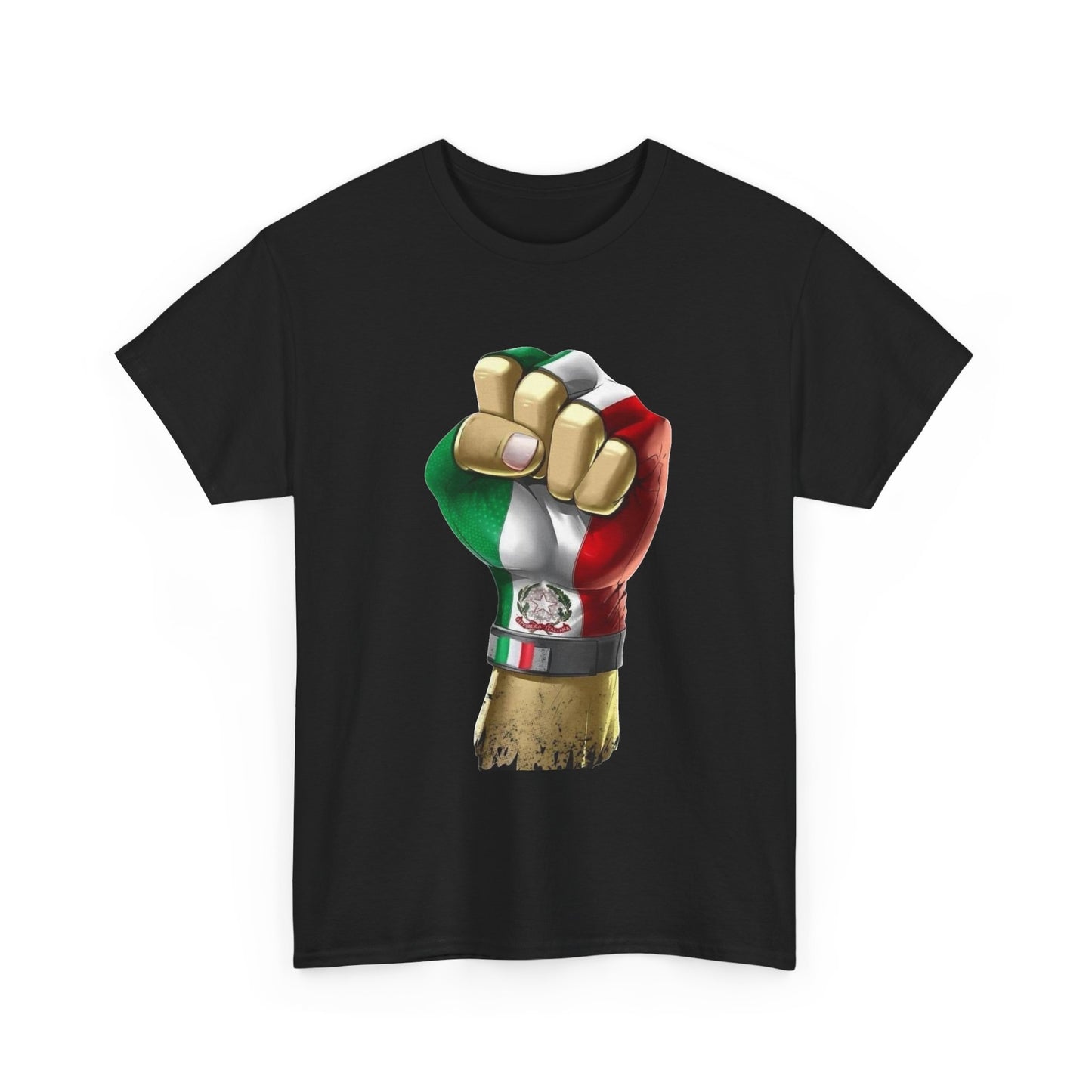 Italian Pride MMA Boxing Graphic T Shirt Unisex Heavy Cotton Tee