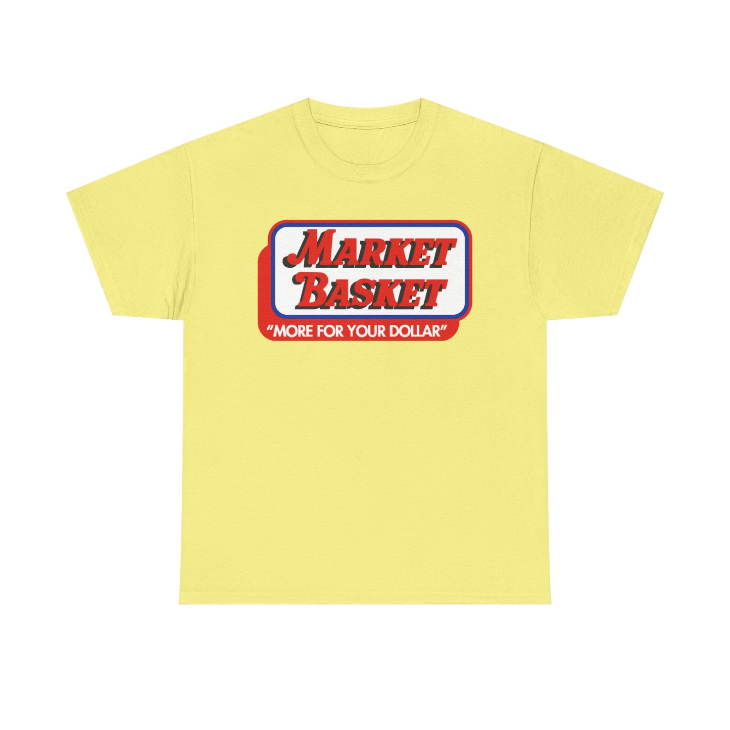 Boston vintage New England market basket patriots Heavy Cotton Tee