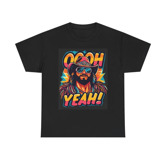 Macho Man Randy Savage Graphic T Shirt Vintage Wrestling Unisex Heavy Cotton 1